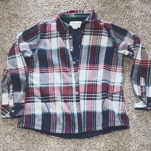 Orvis Red and Blue Shacket Classic Style